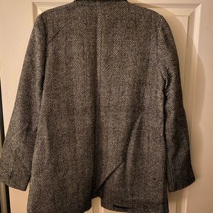 F21 Herringbone coat jacket L